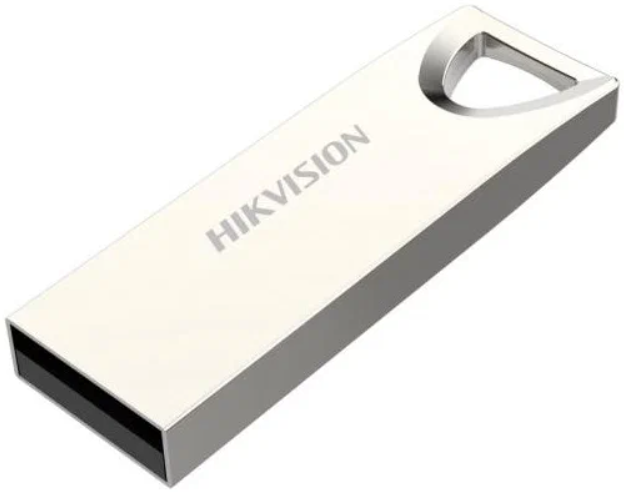 Накопитель USB 2.0 128GB HIKVISION HS-USB-M200/128G M200, 80/25, Silver, Metal case, RTL