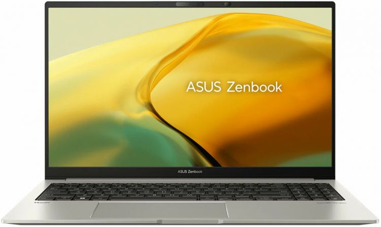 Ноутбук ASUS Zenbook 15 OLED UM3504DA-MA197 Ryzen 5 7535U/16GB/512GB SSD/Radeon graphics/15.6 2.8K OLED 120Hz/WiFi/BT/cam/DOS/basalt grey