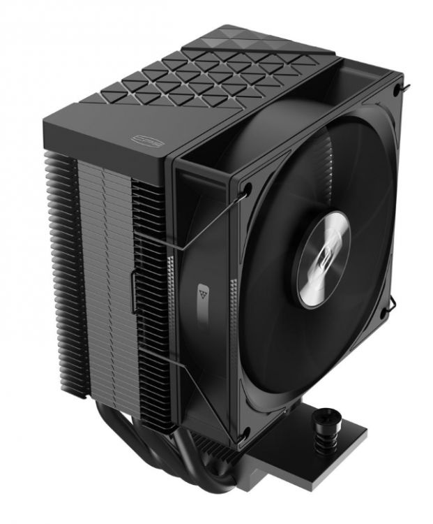 Кулер PCCooler R400 S115X/1200/1700/AM4/AM5 (90mm Fan, 650-2200rpm, 39.6CFM, 28.3dBA, 4-pin PWM)