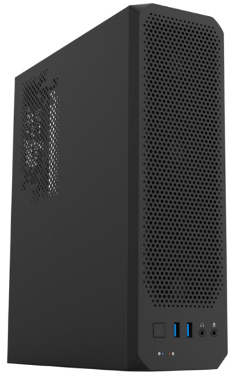 Корпуса разные  Xcom-Shop Корпус mATX Foxline FL-1004-TFX230B-85 black, БП 230W, 2*USB3.0, audio