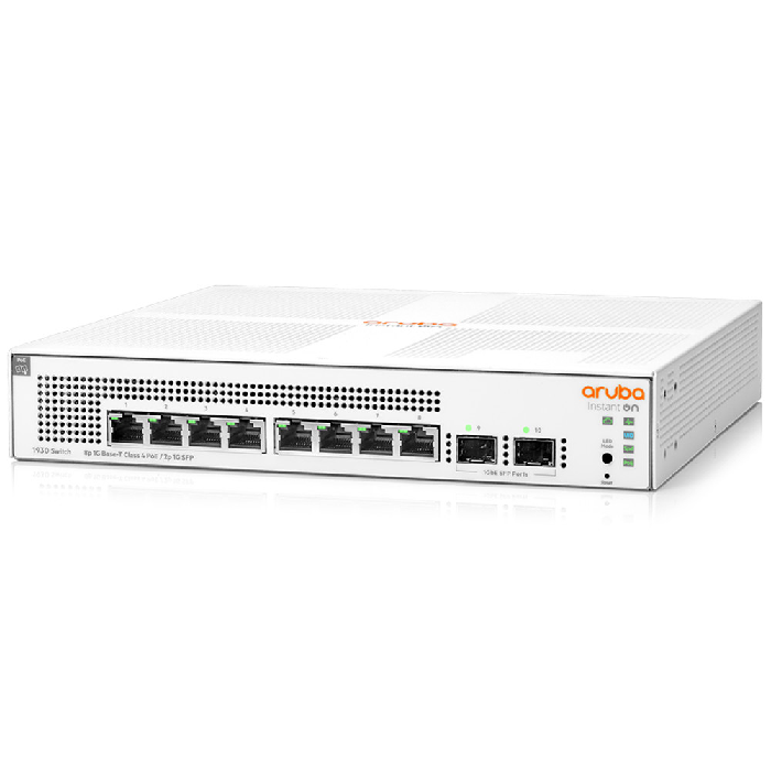 Коммутатор Aruba JL681A Instant On 1930 8G Class4 PoE 2SFP 124W Switch