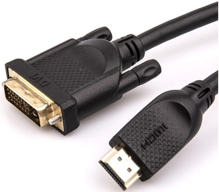 Кабель интерфейсный HDMI-DVI VCOM CG484GD-7.5M AM/M, CU, 1080P/60Hz, 2F, 7.5м
