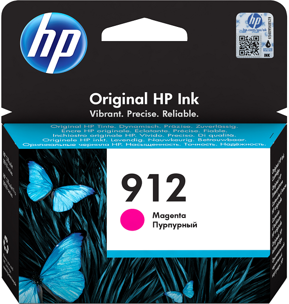 Картридж HP 912 3YL78AE пурпурный (315стр.) для HP OfficeJet 801x/802x