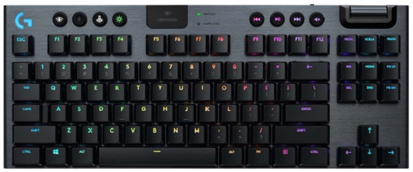  Клавиатура Logitech G915 Tenkeyless 920-009536 Gaming LIGHTSPEED RGB, USB