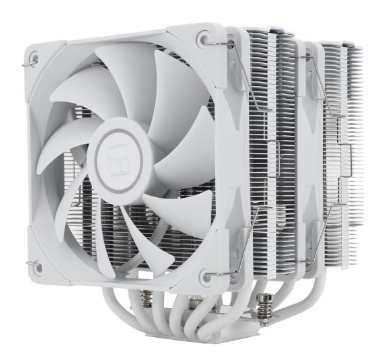 Кулер Thermalright Peerless Assassin 120 White PA120-WHITE LGA115x/2011/-3/2066/1200/1700/AM4/AM5 (2*120mm fan, 1550rpm, 66.17CFM, 25.6dBA, 4-pin PWM)