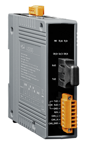 Преобразователь ICP DAS I-2533CS CR CAN to Single Mode Fiber Bridge; 1 single mode, SC connector (RoHS)