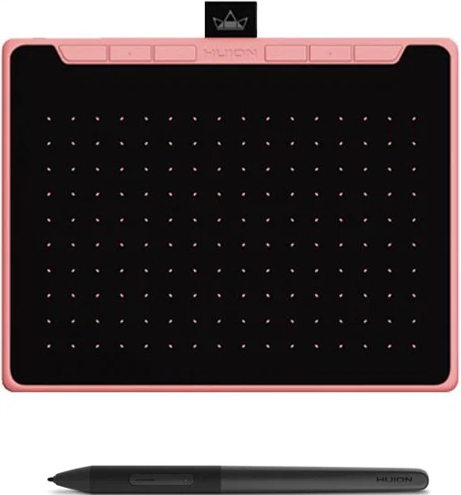 Графический планшет Huion Inspiroy RTS-300 RTS-300 Pink 6.3x3.9, 5080 lpi, 8192 уровней, USB-C