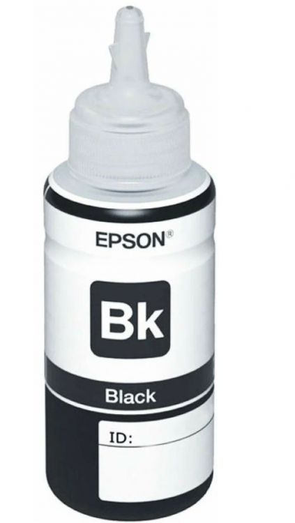 Чернила Epson C13T673198 673 EcoTank Ink black 70ml L800/L805/L810/L850/L1800 1900 стр