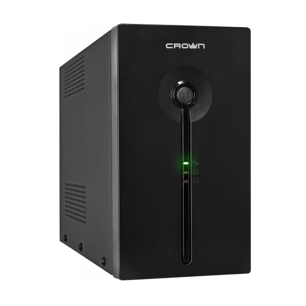 Источник бесперебойного питания Crown CMU-SP800 COMBO USB CM000001873 line-Intractive, 800VA480W 4*IEC + 2*EURO+1*IEC bybass, порт USB