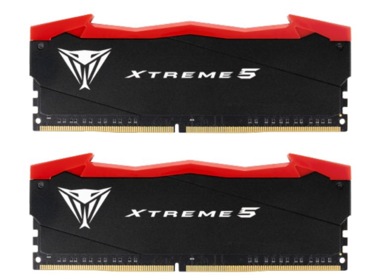 Модуль памяти DDR5 48GB (2*24GB) Patriot Memory PVX548G82C38K Viper XTREME PC5-65600 8200Mhz CL38 1.45V радиатор (retail)