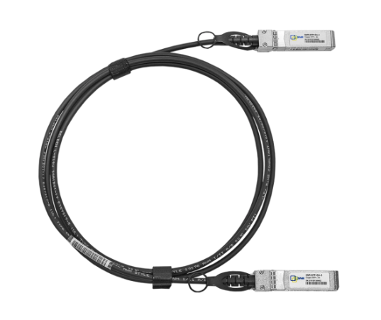 Кабель SNR SNR-SFP28-DA-3 Direct Attached Twinax, SFP28 25GBASE, дальность до 3м, 30AWG.