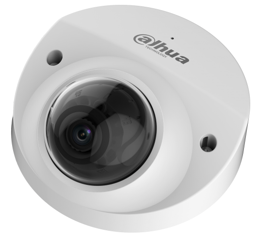 Видеокамера IP Dahua DH-IPC-HDBW2431FP-AS-0360B-S2 уличная мини-купольная 4Мп; 1/3” CMOS; объектив 3.6мм