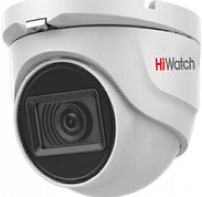 Видеокамера HiWatch DS-T803(B) (3.6 mm) 8Мп уличная HD-TVI с EXIR-подсветкой до 30м 1/2 CMOS матрица; объектив 3.6мм; угол обзора 79°
