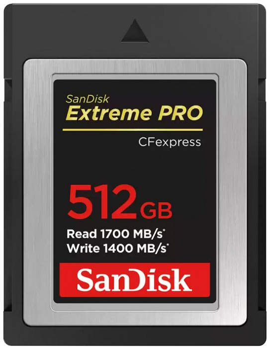 Compact Flash (CF) Карта памяти 512GB SanDisk SDCFE-512G-GN4NN CFexpress Type B Extreme Pro 1700/1200 Mb/s