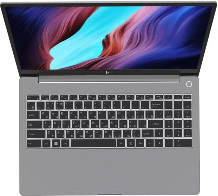 Ноутбук Fplus Flaptop R FLTP-5R5-8512-W Ryzen 5 5600U/8GB/512GB SSD/Radeon graphics/15.6 FHD IPS/WiFi/BT/cam/Win11Home/dark grey