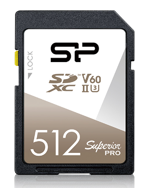  Карта памяти SDXC 512GB Silicon Power SP512GBSDXJV6V10 Class 10 UHS-II U3 V60 280/170 MB/s