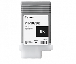  Картридж Canon PFI-107 BK 6705B001 черный для iPF670/680/685/770/780/785 130мл.