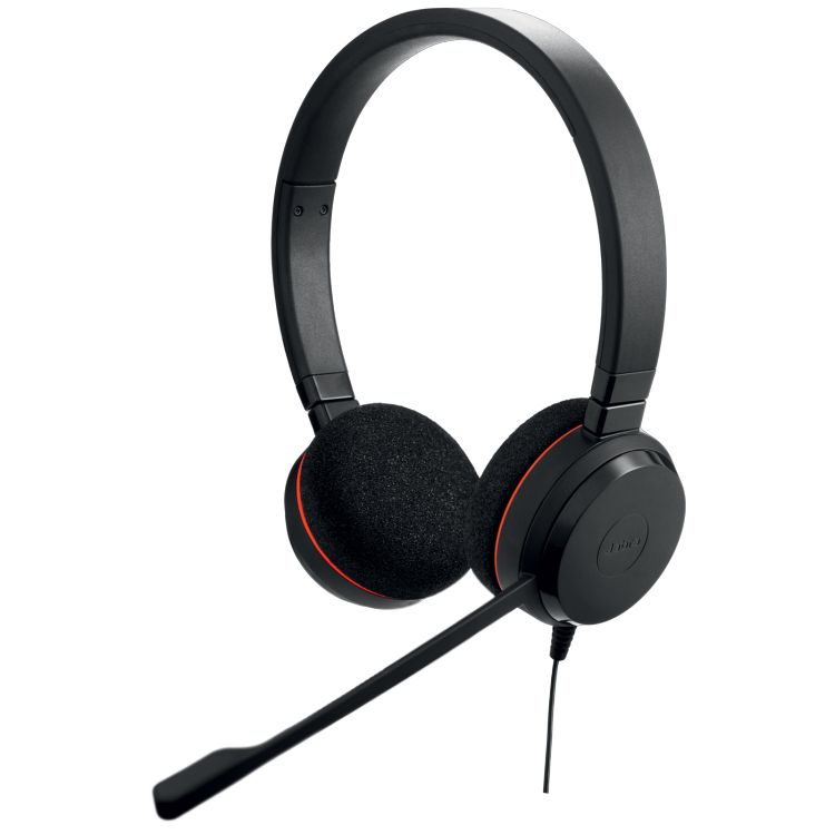 Гарнитура проводная Jabra Evolve 20 SE Stereo UC 4999-829-409 USB-A