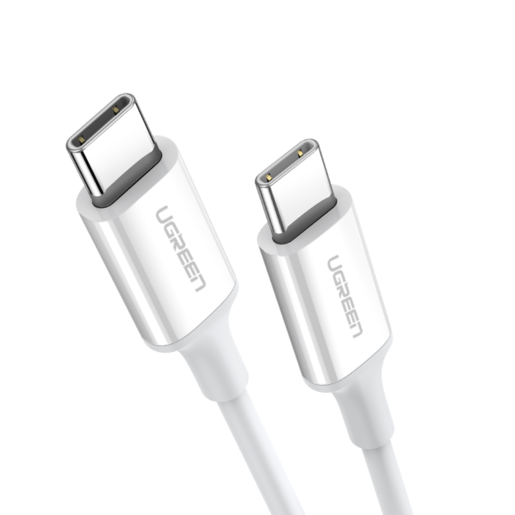   Xcom-Shop Кабель UGREEN US264 60519_ USB-C 2.0 Male/USB-C 2.0 Male 3A Data, 1.5м, white