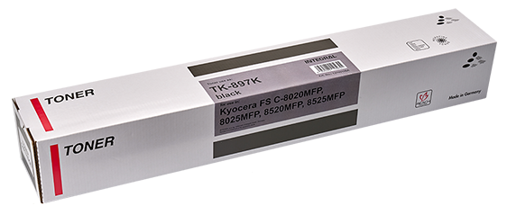 Тонер-картридж Integral TK-895K Chip 12100106 Kyocera FS-C8020MFP/C8025MFP, черный