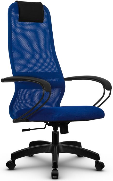 Кресло офисное Metta SU-B-8 подл.130/осн.001, синее