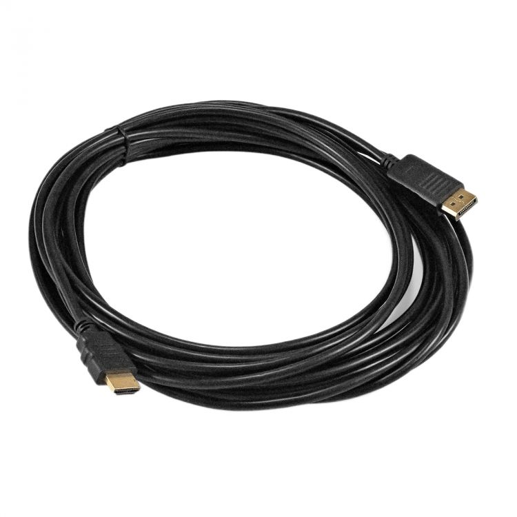 Кабель DisplayPort-HDMI Exegate EX-CC-DP-HDMI-7.5 EX294712RUS (20M/19M, 7,5м, экран)