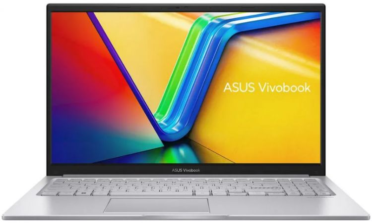 Ноутбук ASUS Vivobook 15 X1504VA-BQ284 90NB10J2-M00BR0 i3-1315U/8GB/512GB SSD/UHD Graphics/15.6 IPS FHD/WiFi/BT/Cam/noOS/silver