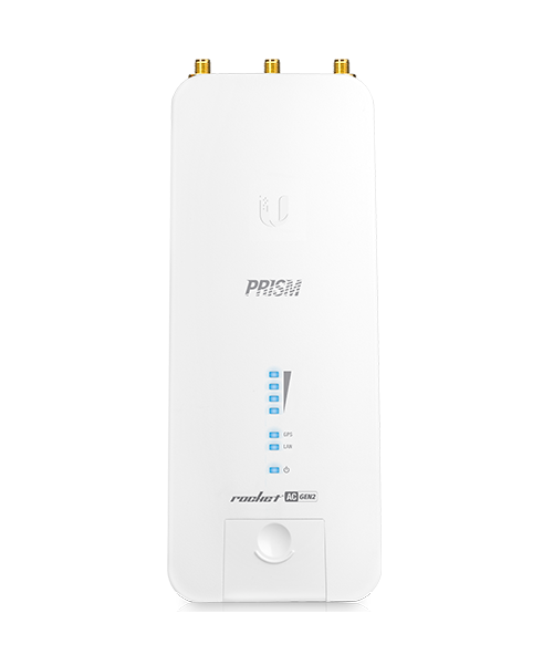 Точка доступа Ubiquiti Rocket 5AC Prism Gen2 Wi-Fi 802.11a/b/g/n/ac, 2.4/5 ГГц, PoE-адаптер 1 Гбит 24 В, 1 А (в комплекте)