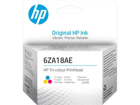 Печатающая головка HP 6ZA18AE цветной, для HP Ink Tank 100/300/400 series, Smart Tank 300/400/500/600 series, Smart Tank Plus 550/570/650 series