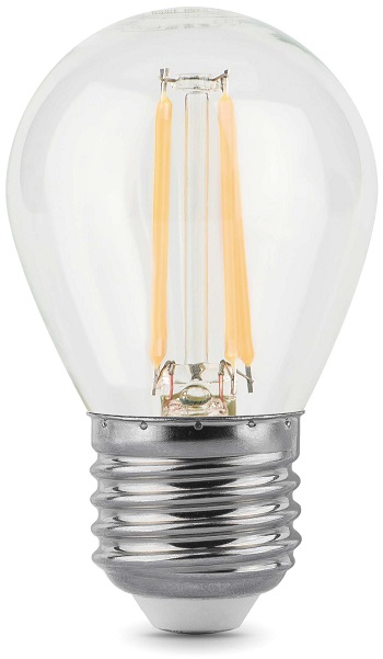 Лампа светодиодная Gauss 105802209 LED Filament Шар E27 9W 710lm 4100K