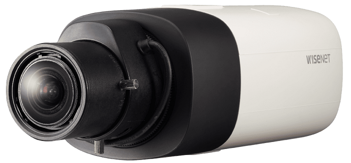Камеры корпусные Видеокамера IP Wisenet XNB-6000 корпусная без объектива с функцией день-ночь (эл.мех. ИК фильтр); 1/2.8 CMOS, 2 Мпикс (1920×1080), 60кадр/сек. (H.265