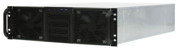  Корпус серверный 3U Procase RE306-D0H12-C8-48 0x5.25+12HDD,черный,без блока питания(2U,2U-redundant),глубина 480мм,MB CEB 12x10.5,8slot