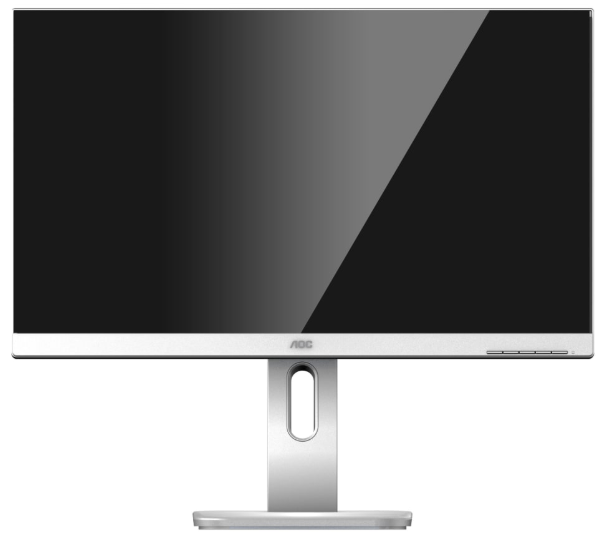 Монитор 24 AOC X24P1 1920x1200, 4 ms, 300 cd/m, 50000000:1, 178°/178°, IPS, DVI-D, HDMI 1.4, DisplayPort 1.2, VGA, USB Type A x4, USB Type B, SPK, HA