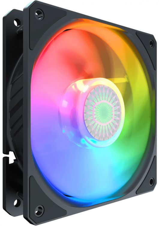 Вентилятор для корпуса Cooler Master SickleFlow 120 ARGB MFX-B2DN-18NPA-R1 120x120x25mm, 650-1800rpm, 62 CFM, 8-27 dBA, 4-Pin PWM