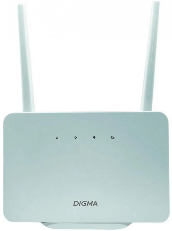  Интернет-центр Digma HOME D4GHMAWH N300 10/100BASE-TX/4G(3G) cat.4 белый