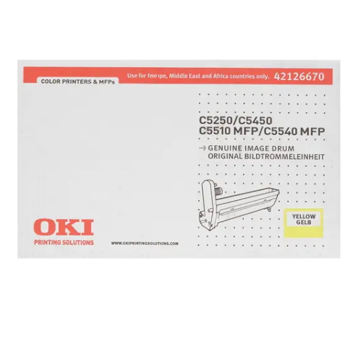 Фотобарабан OKI 42126670  желтый (17K) C5250/5450/5510MFP/5540MFP