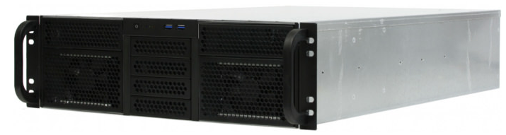 Корпус серверный 3U Procase RE306-D2H10-FE-65 2x5.25+10HDD,черный,без блока питания(PS/2,mini-redundant,2U-redundant),глубина 650мм,MB EATX 12x13,4s