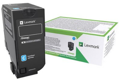 LEXMARK картриджи  Xcom-Shop Картридж Lexmark 84C5HCE CX725 Cyan High Yield Return Program Toner Corporate Cartridge