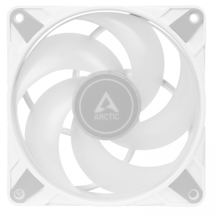 Вентилятор для корпуса ARCTIC P12 ACFAN00254A 120x120x25mm, 0-2000 rpm, 0-22.5 dBa, 48.8 CFM, PWM PST ARGB (White) retail