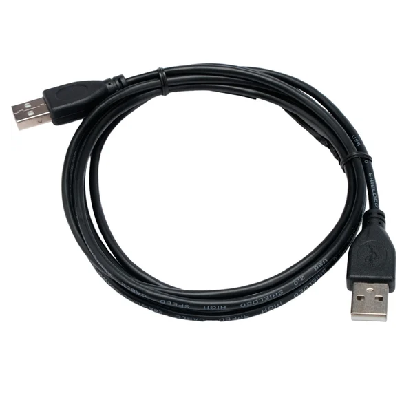 Кабель USB 2.0 Cablexpert CC-USB2-AMAM-1.8M AM/AM, экран, 28/26AWG, медь, Pro, 1.8м, черный, пакет