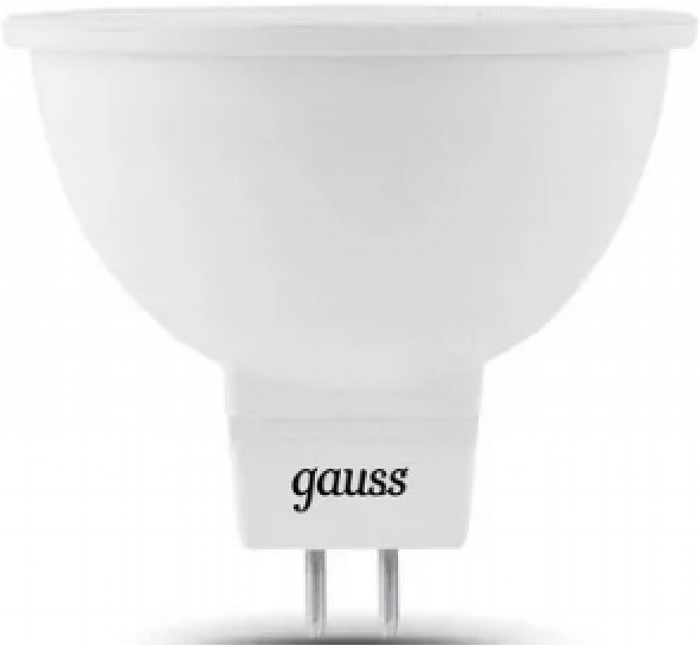 Лампа светодиодная Gauss 201505305 MR16 12V 5W 530lm 6500K GU5.3 LED