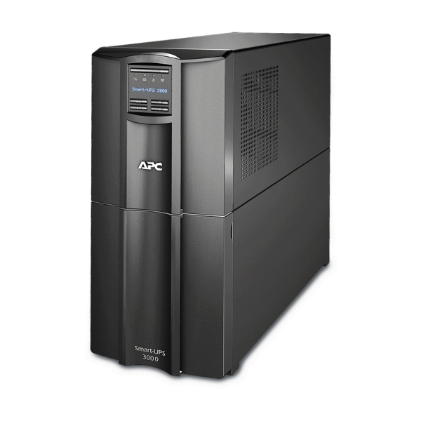 Источник бесперебойного питания APC SMT3000IC Smart-UPS, Line Interactive, 3kVA, Tower, 230V, 8x IEC C13+2x IEC C19 outlets, SmartConnect Port+SmartSl