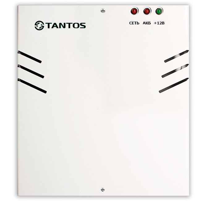 Источник питания Tantos ББП-50 PRO резервированный 12В 5А (макс 5.5А) под акб.12В 7Ач