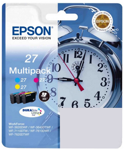 Набор картриджей Epson C13T27054022 для WF7110/7610 (голубой, пурпурный,желтый)