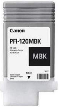 Картридж Canon PFI-120 MBK 2884C001 матовый черный для imagePROGRAF TM-200/TM-205, TM-300/TM-305 130 мл.