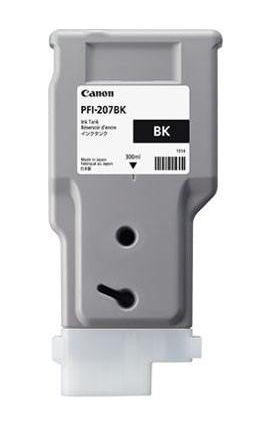 CANON картриджи для широкоформатных принтеров Картридж Canon PFI-207 BK 8789B001 черный для для iPF6400/6450 300ml