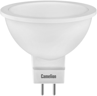 Лампа светодиодная Camelion LED10-JCDR/830/GU5.3 10Вт/85Вт, GU5.3, 170-265В, 3000К, 790лм, рефлектор (13684)