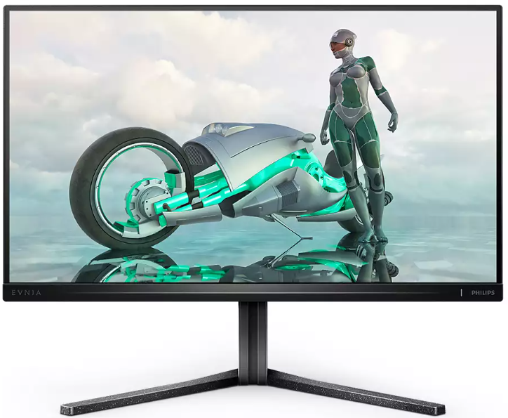 Монитор 25 Philips 25M2N3200W черный с поворотом экрана VA, 1920x1080, 240Hz, 0.5 ms, 178°/178°, 300 cd/m, 3000:1, DP, 2*HDMI