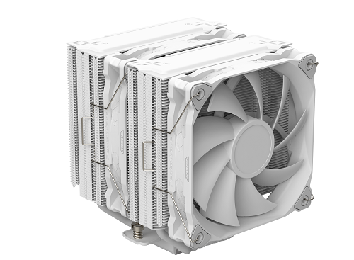 Кулер PentaWave Z06D White PW-Z06D-WH LGA115X/1200/1700/20XX /AM4/AM5 (TDP 270W, 2*120mm PWM, 600-1950RPM, 12-32,6dBa)