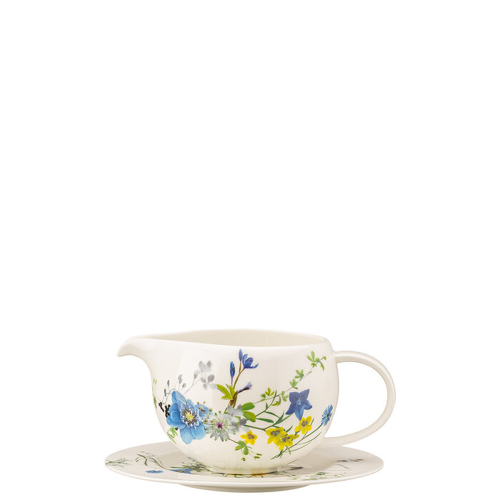 Rosenthal Соусник 0.55 л с блюдцем Fleurs des Alpes Brillance Rosenthal